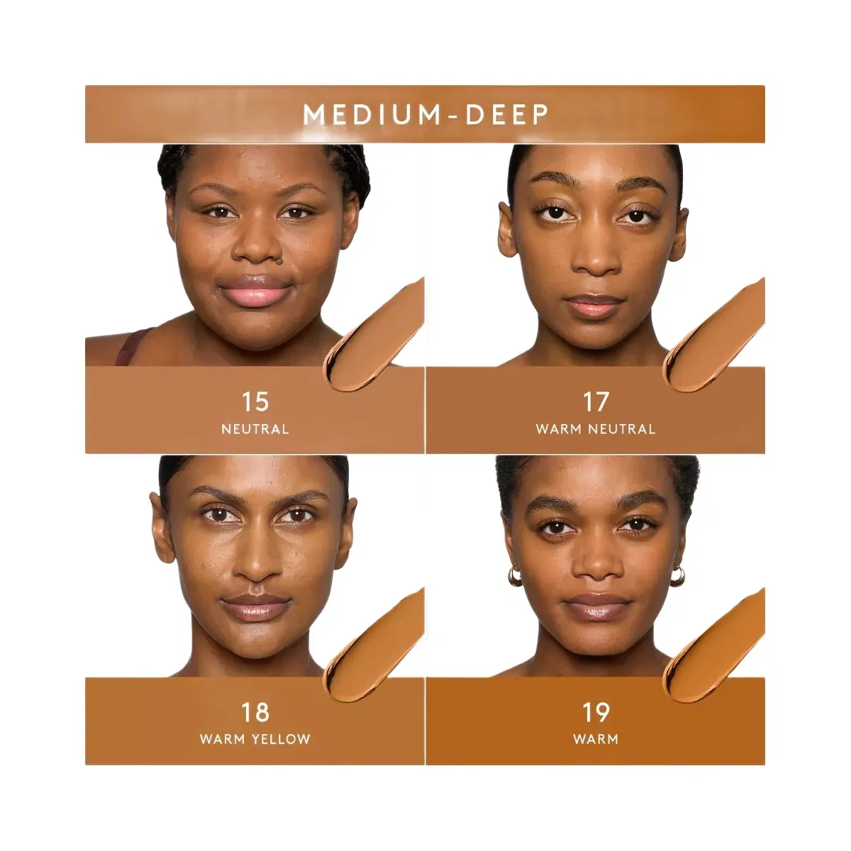 Fenty Beauty Eaze Drop Blur + Smooth Tint Stick '17 Medium Deep with warm neutral undertones'
