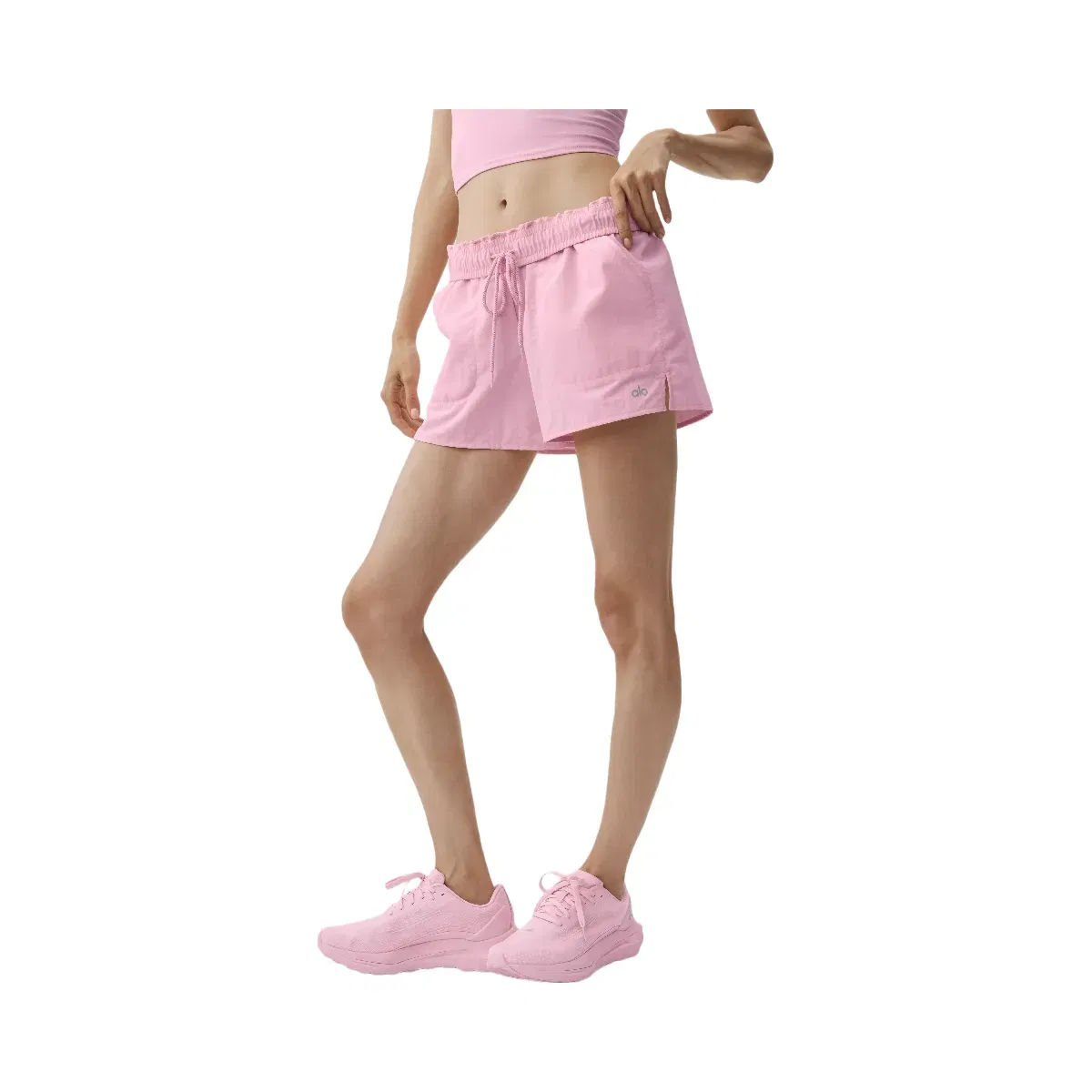 Alo Alumni Short 'Pink Marshmallow'