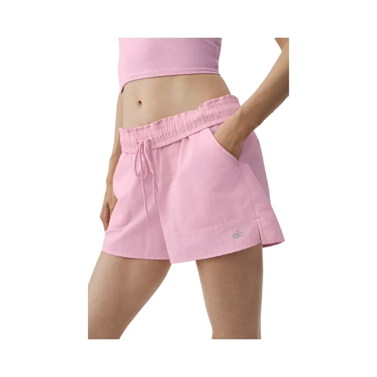 Alo Alumni Short 'Pink Marshmallow'