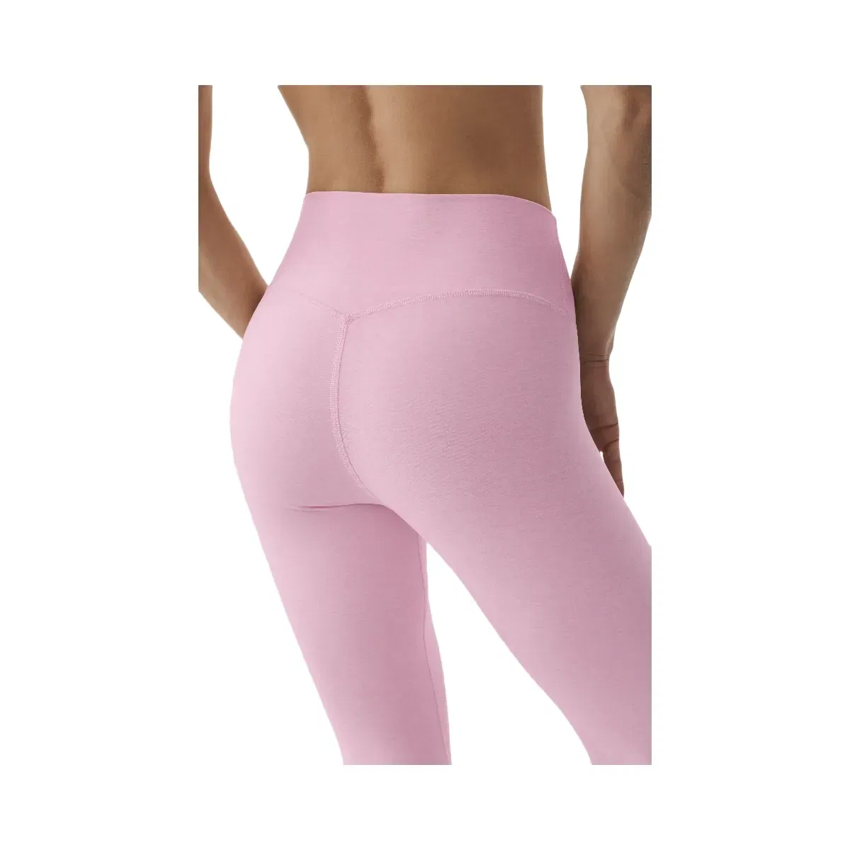 Alo Alosoft High Waist 7/8 Highlight Legging 'Pink Marshmallow Heather'
