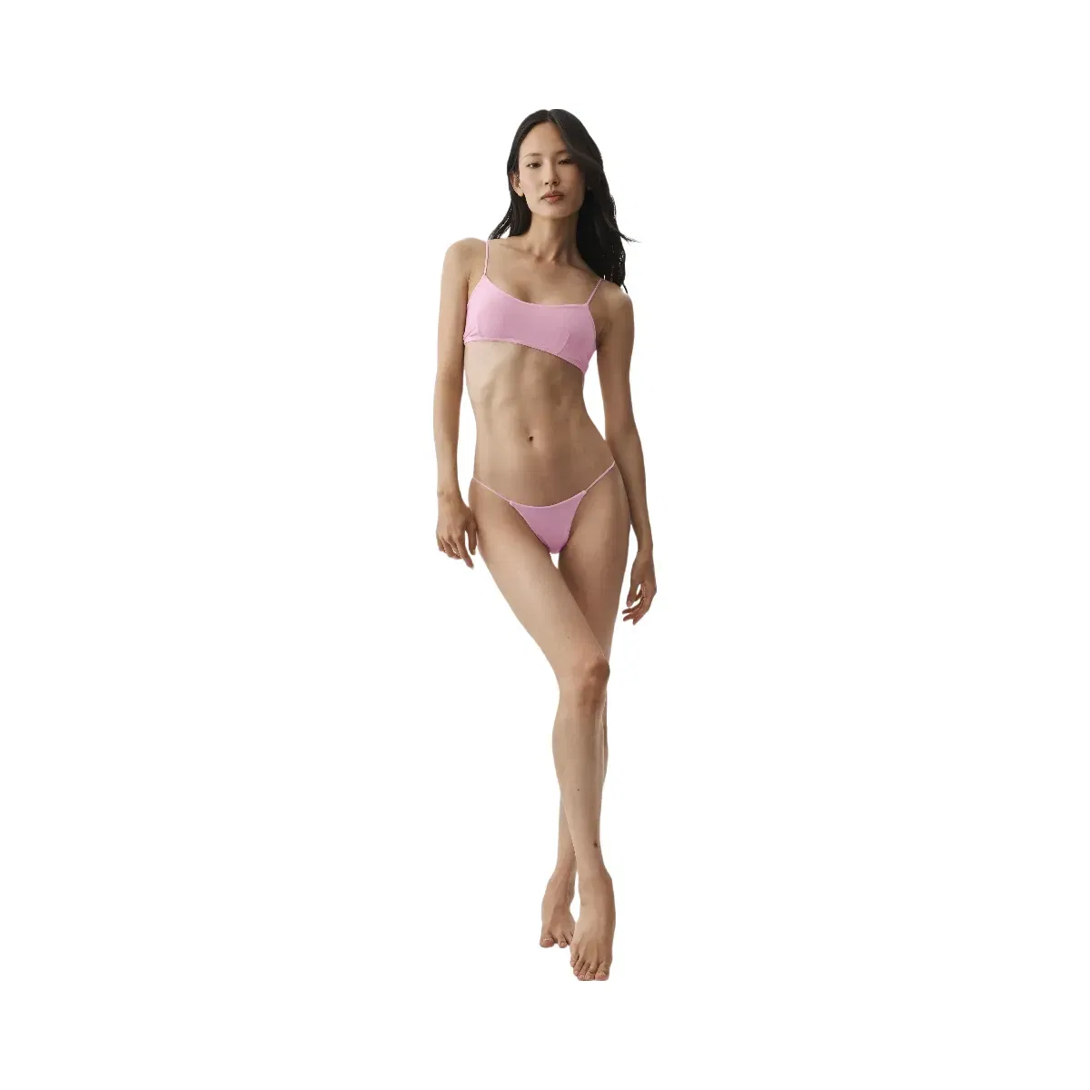 Alo Airmesh Venus Thong 'Pink Marshmallow'
