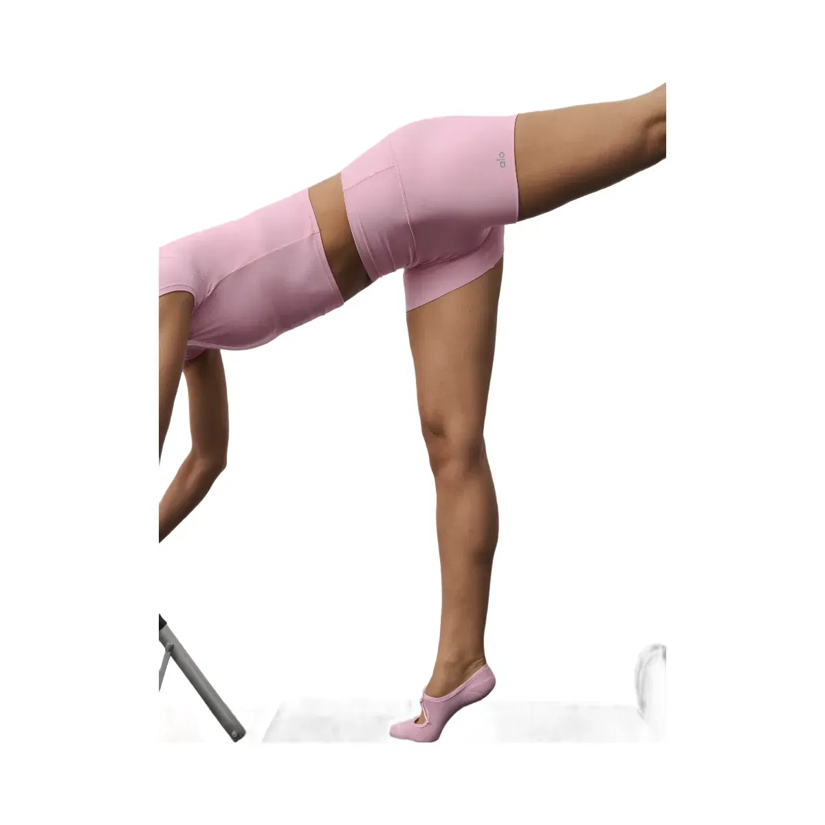 Alo 3" Softsculpt High Waist Precision Short 'Pink Marshmallow'