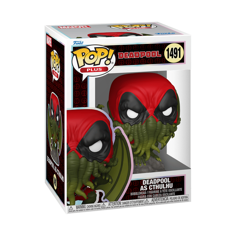 Pop! Plus Deadpool as Cthulhu