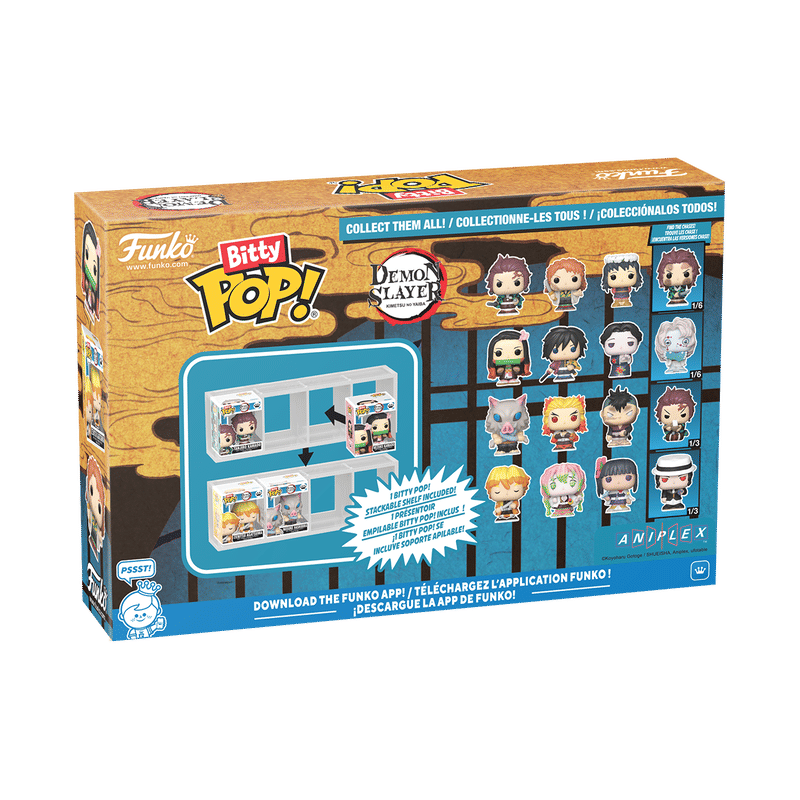 Bitty Pop! Demon Slayer 4-Pack Series 4