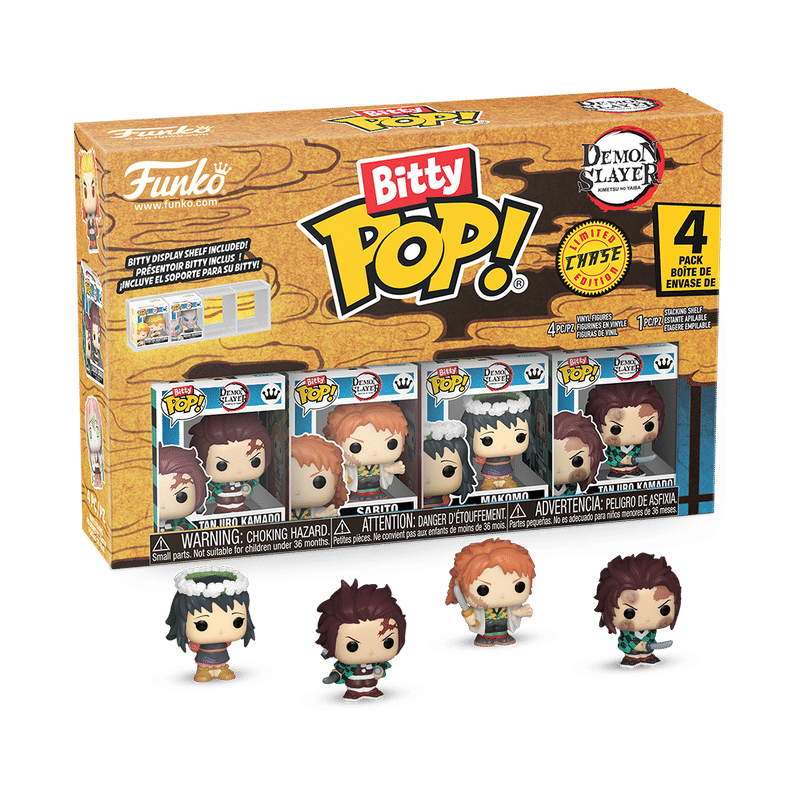 Bitty Pop! Demon Slayer 4-Pack Series 4