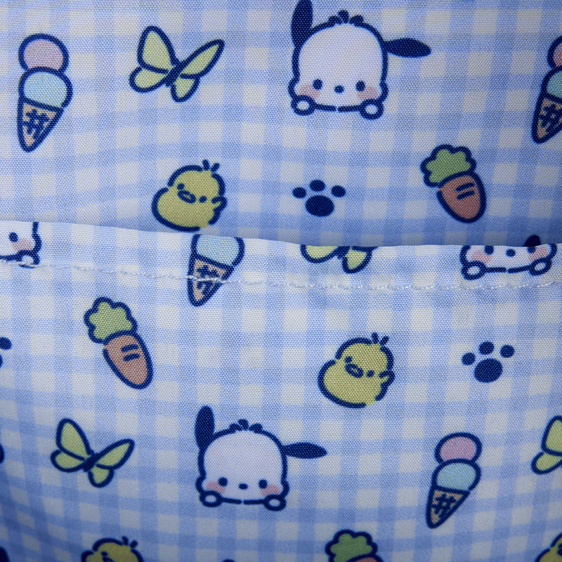 Sanrio Pochacco Gingham Mini Backpack