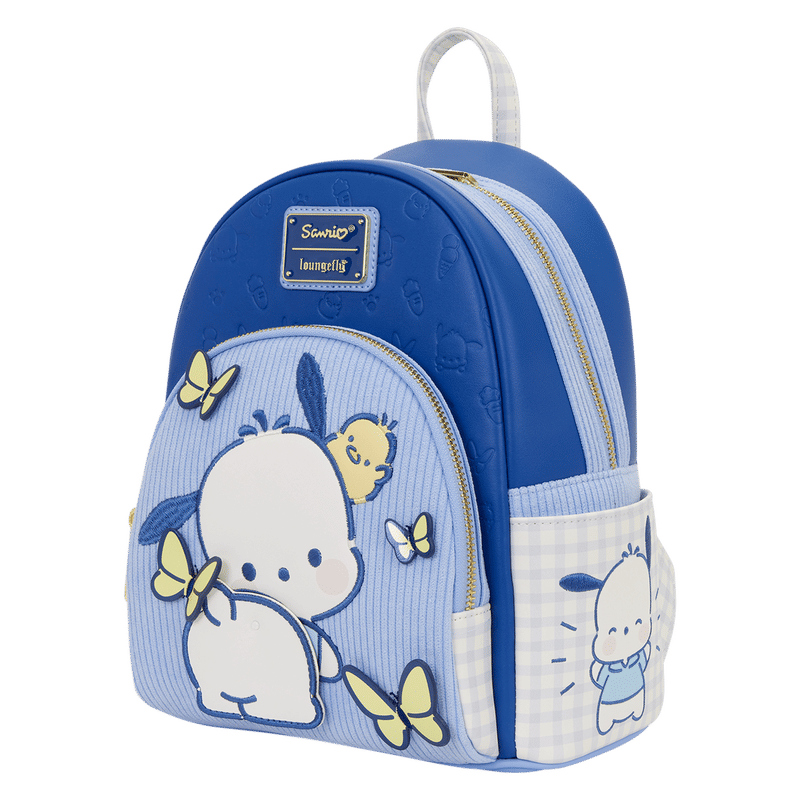 Sanrio Pochacco Gingham Mini Backpack