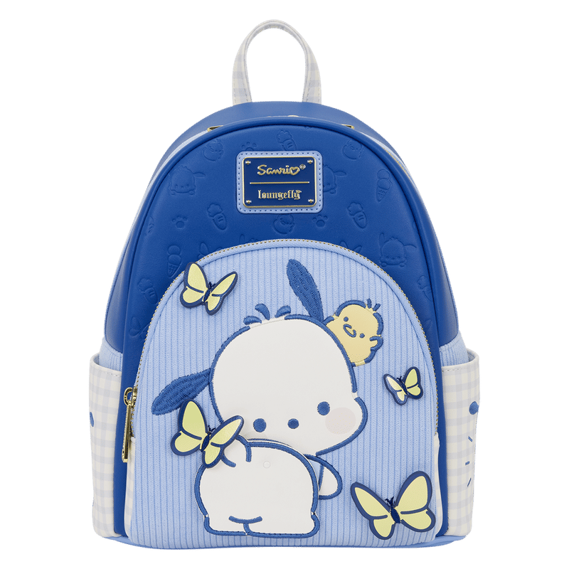 Sanrio Pochacco Gingham Mini Backpack