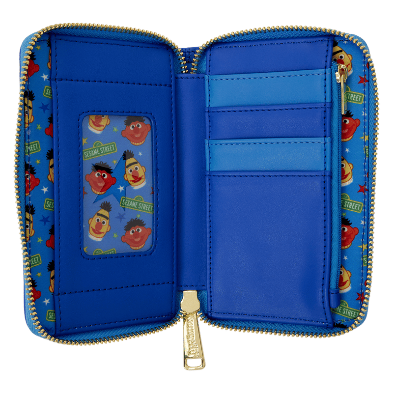 Sesame Street Exclusive Bert & Ernie Zip Around Wallet