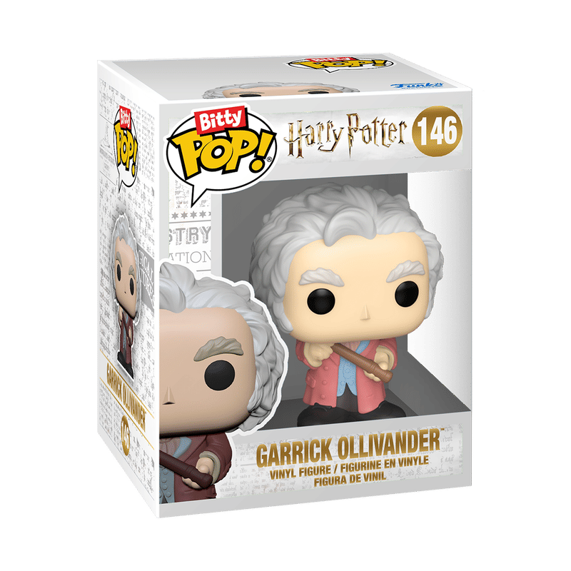 Bitty Pop! Towns Garrick Ollivander and Ollivander Wand Shop