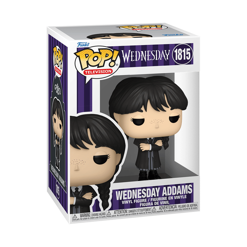 Pop! Wednesday Addams (Black Coat)