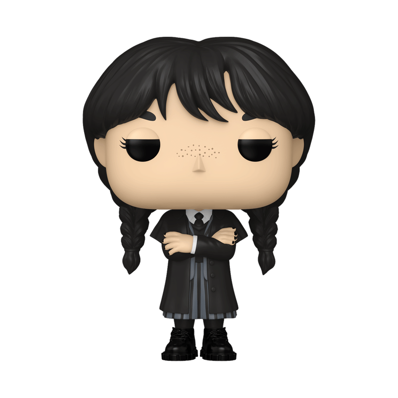 Pop! Wednesday Addams (Black Coat)