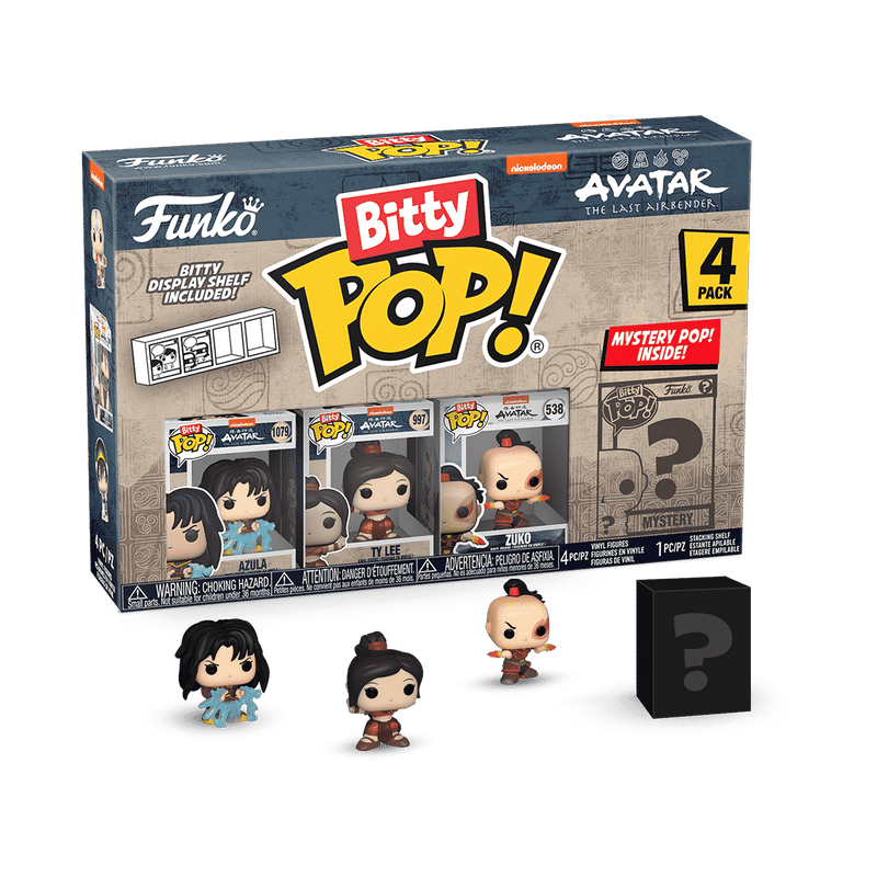Bitty Pop! Avatar The Last Airbender 4-Pack Series 2