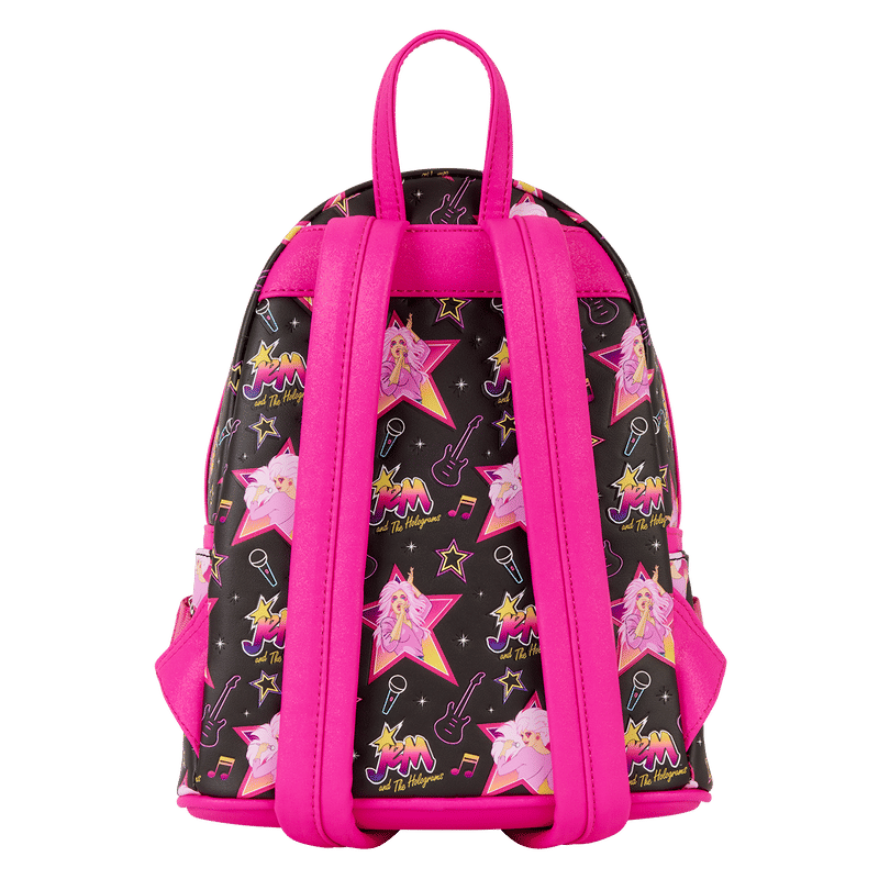 Jem and the Holograms Glitter All-Over Print Mini Backpack