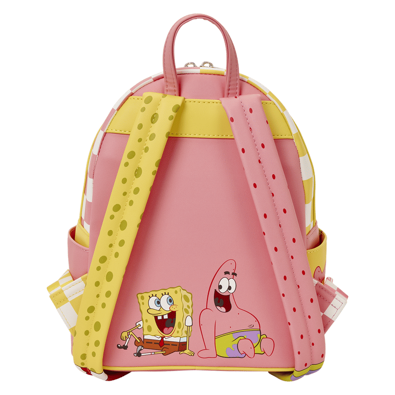 SpongeBob SquarePants & Patrick Star Checkered Mini Backpack