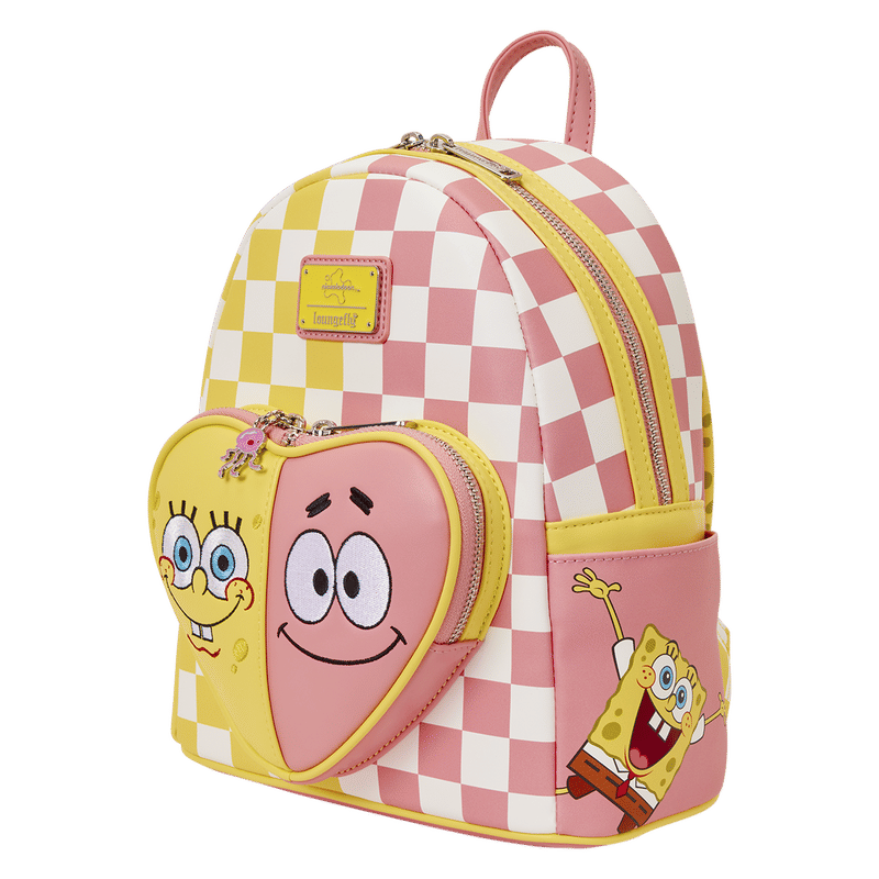 SpongeBob SquarePants & Patrick Star Checkered Mini Backpack