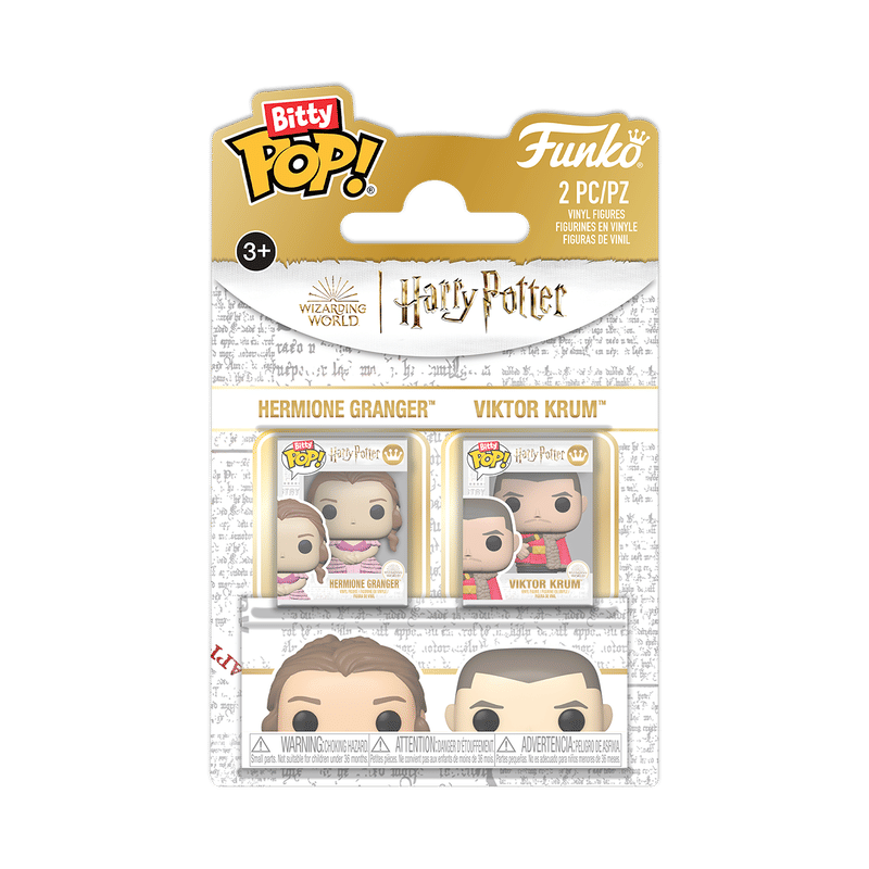 Bitty Pop! Hermione Granger & Viktor Krum 2-Pack