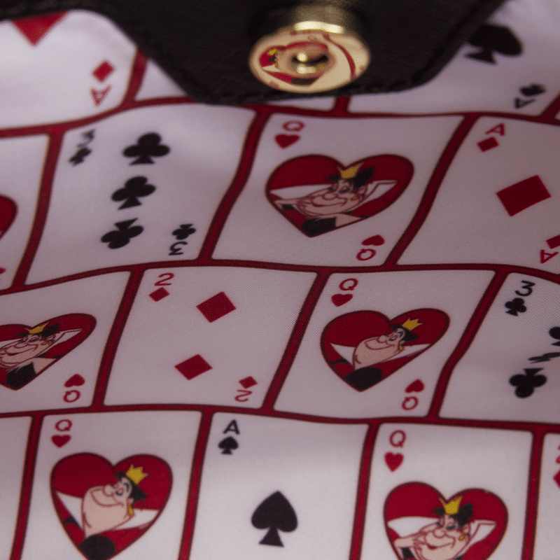 Alice in Wonderland Exclusive Queen of Hearts Crossbody Bag