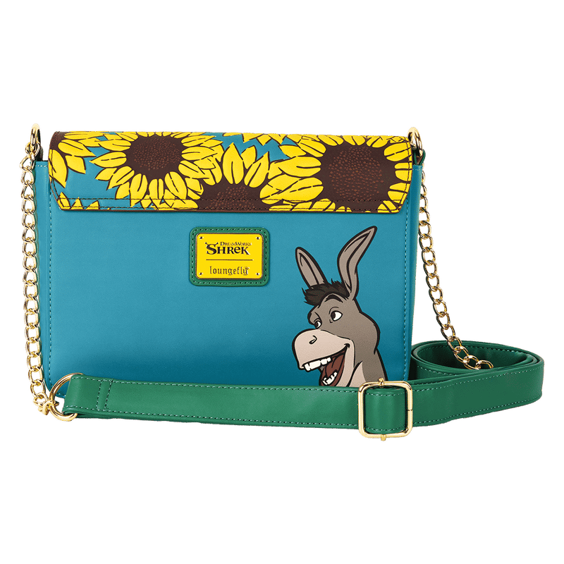 Shrek & Donkey Sunflower Field Crossbody Bag