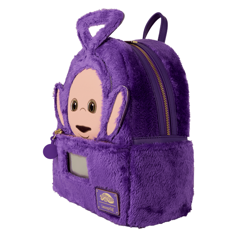 Teletubbies Tinky-Winky Plush Cosplay Light Up Mini Backpack