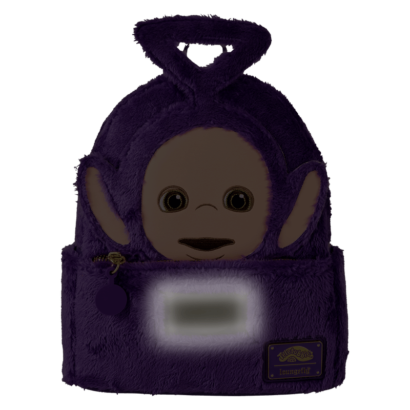 Teletubbies Tinky-Winky Plush Cosplay Light Up Mini Backpack