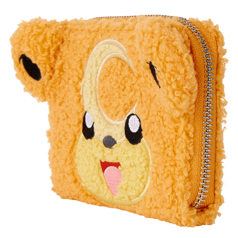Pokémon Teddiursa Limited Edition Sherpa Cosplay Zip Around Wallet