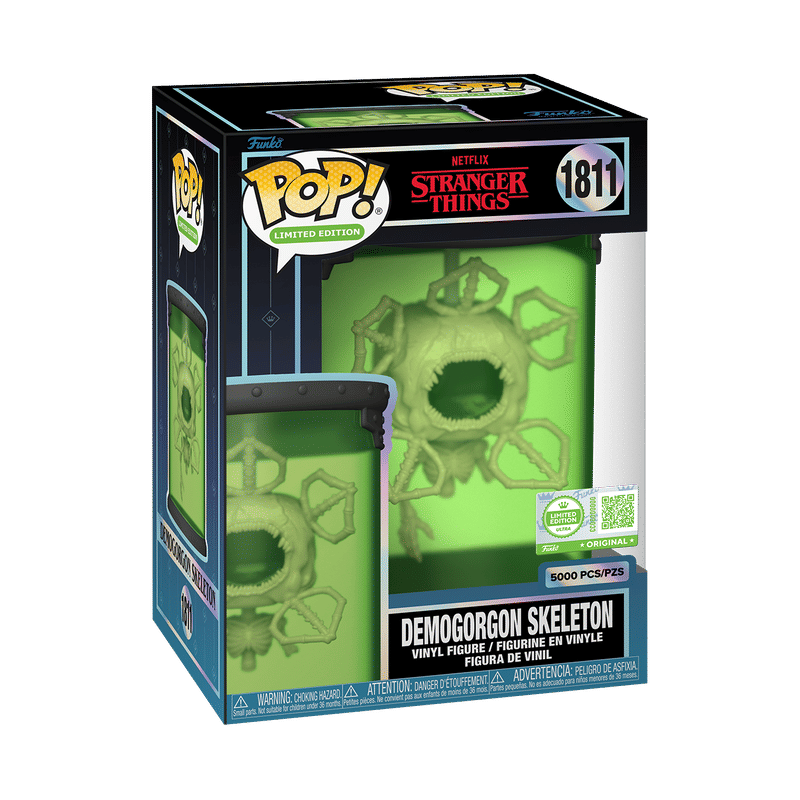 Pop! Demogorgon Skeleton with Pop! Protector