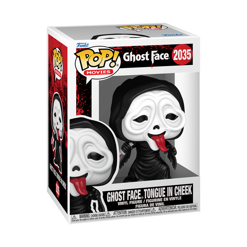 Pop! Ghost Face Tongue in Cheek