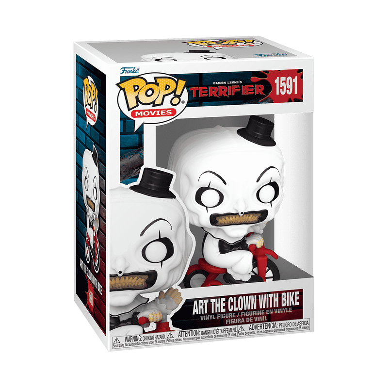 Pop! Art the Clown with Bike