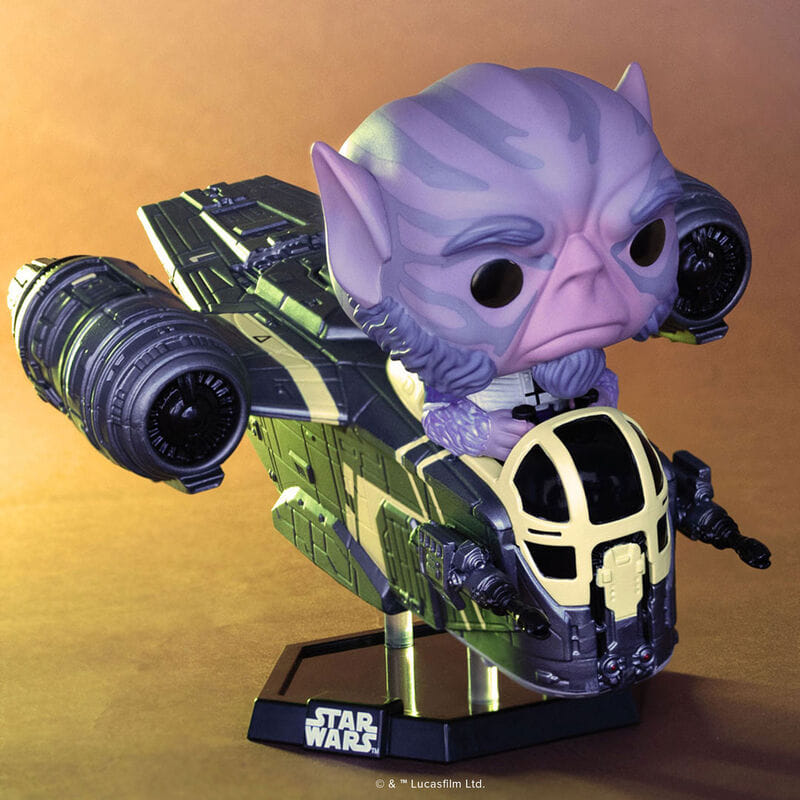 Pop! Rides Deluxe Zeb Orrelios in the Razor Crest