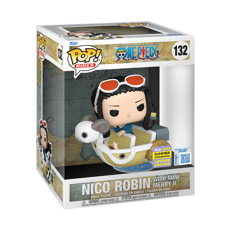 Pop! Rides Deluxe Nico Robin with Mini Merry II