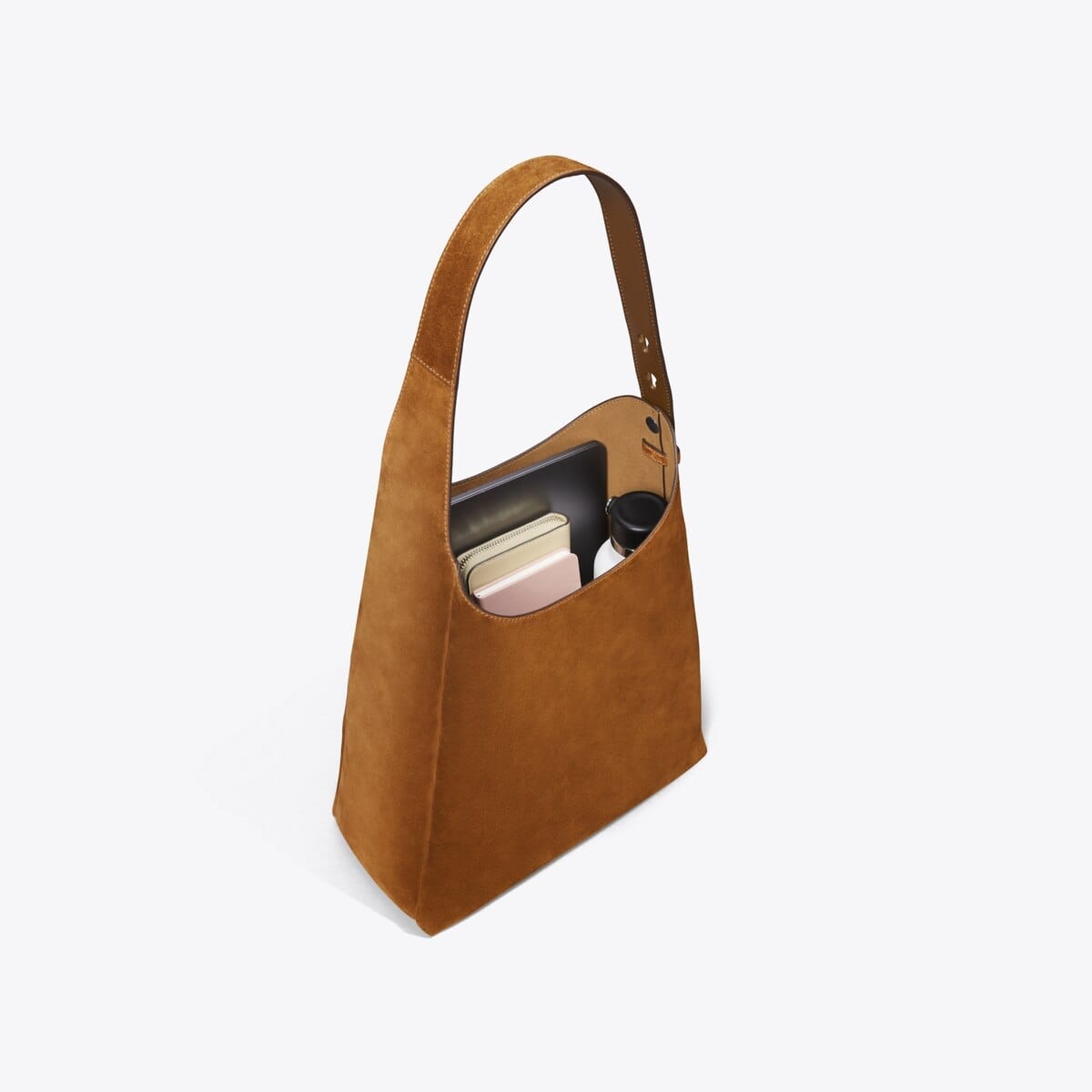 Suede Hobo Bag
