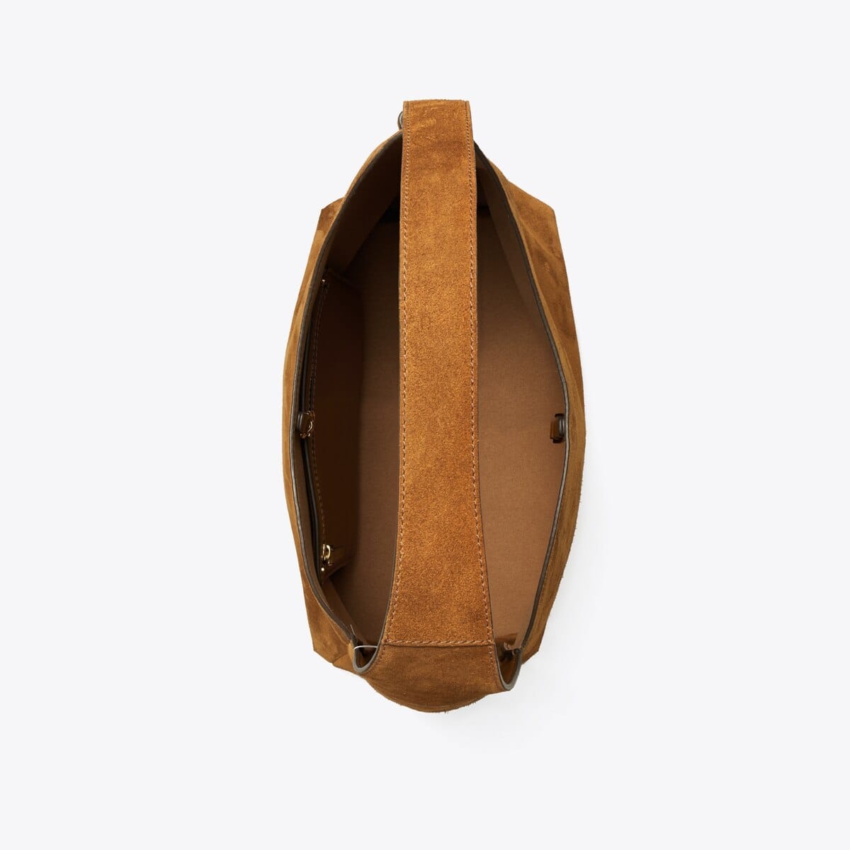 Suede Hobo Bag