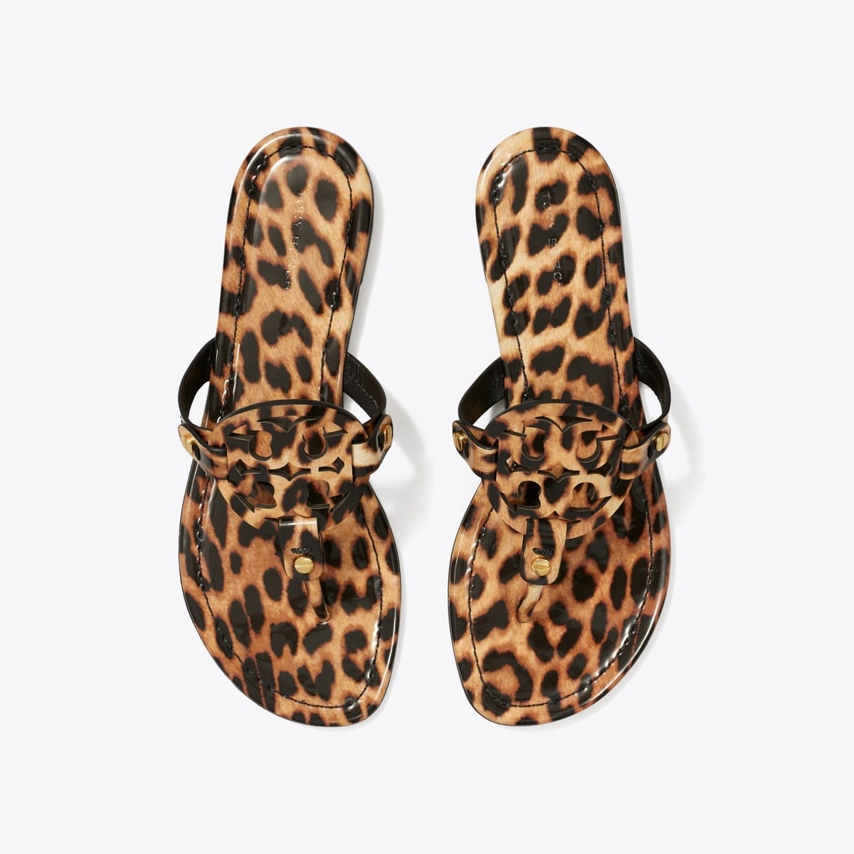 Miller Printed Patent Sandal