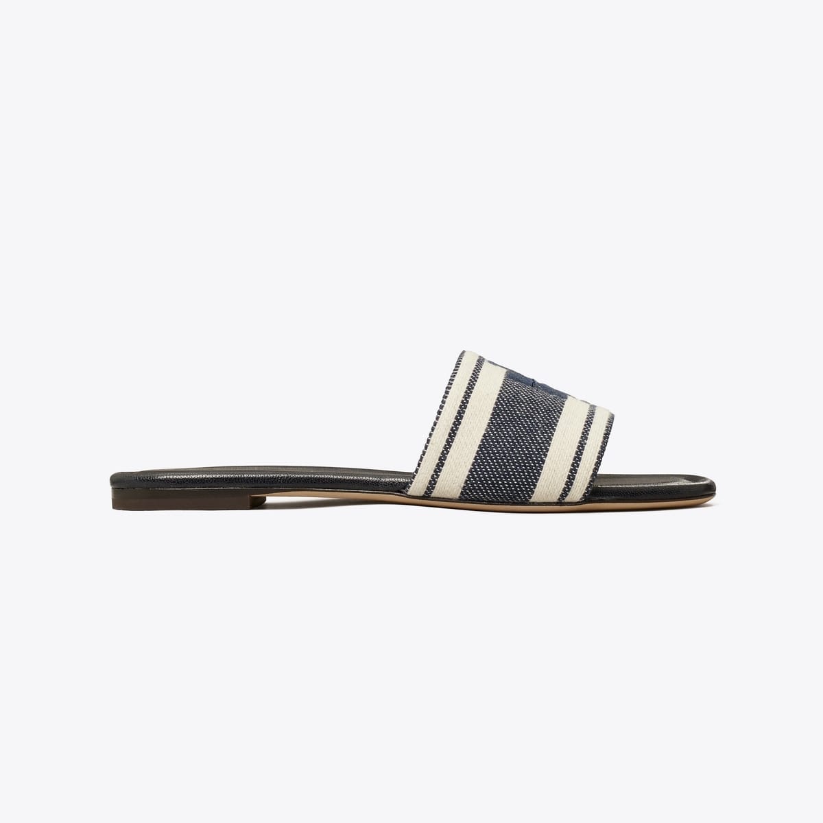 Double T Jacquard Slide