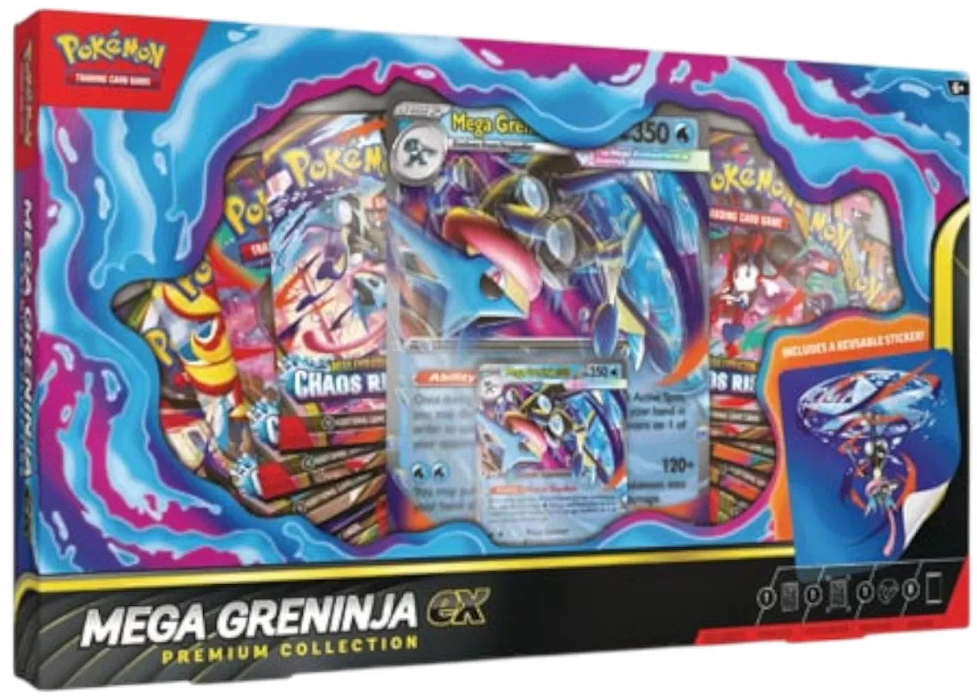 2026 Pokémon Mega Evolution Mega Greninja Ex Premium Collection