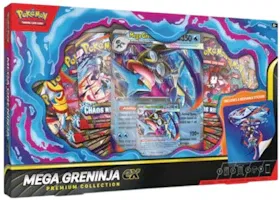 2026 Pokémon Mega Evolution Mega Greninja Ex Premium Collection
