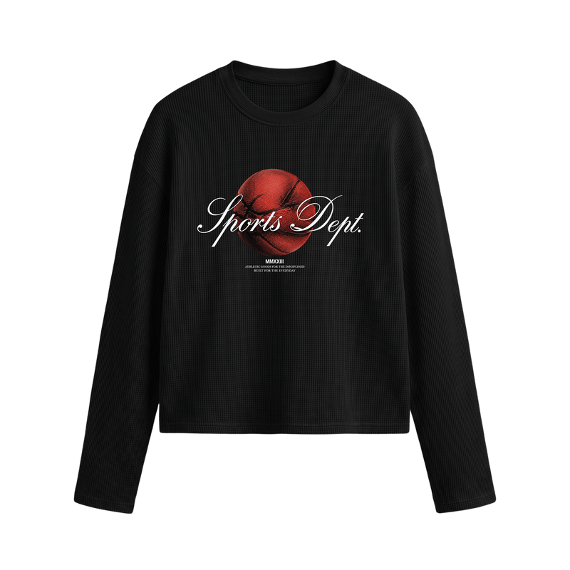 City Off Domes Metro Waffle T-shirt Black