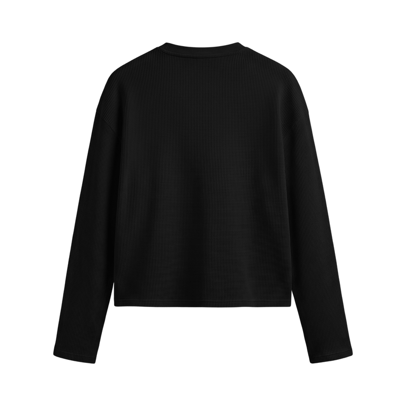 City Off Domes Metro Waffle T-shirt Black