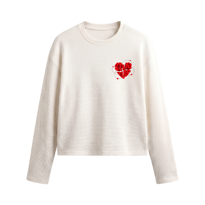 City Off Domes Star Kids Waffle T-shirt Off White