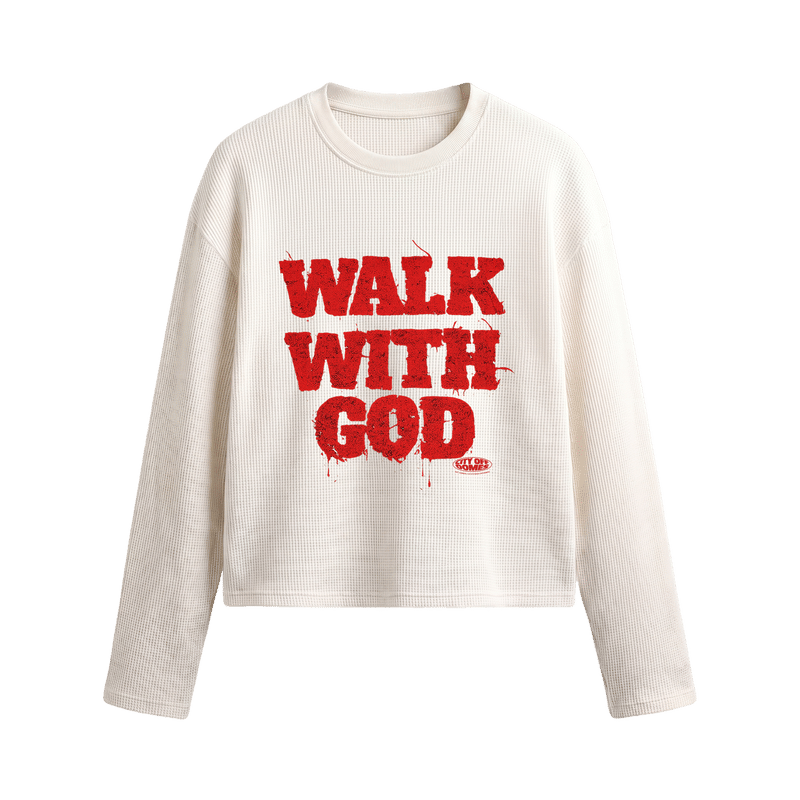 City Off Domes Walk With God Waffle T-shirt Off White
