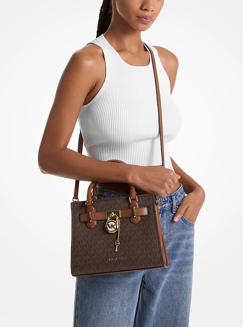 Landon Small Logo Satchel