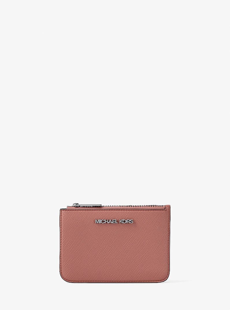 Jet Set Saffiano Leather Coin Purse