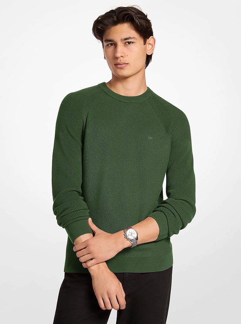 Wool Blend Crewneck Sweater