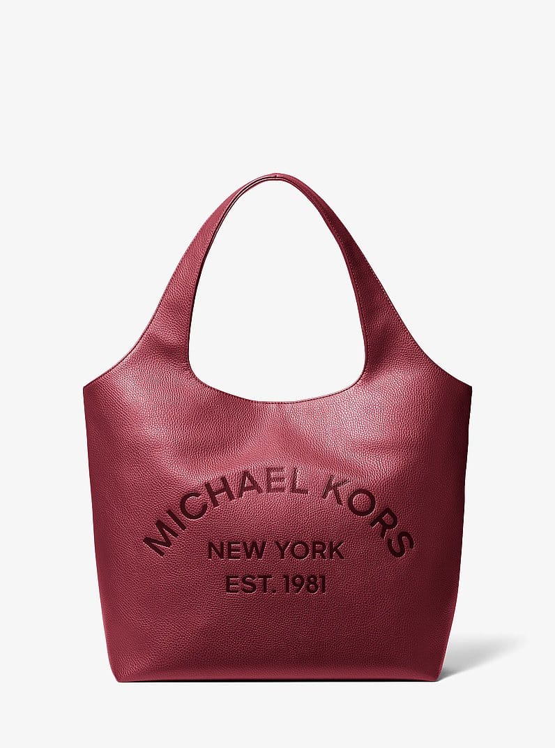 Cooper Small Logo Embossed Tote Bag
