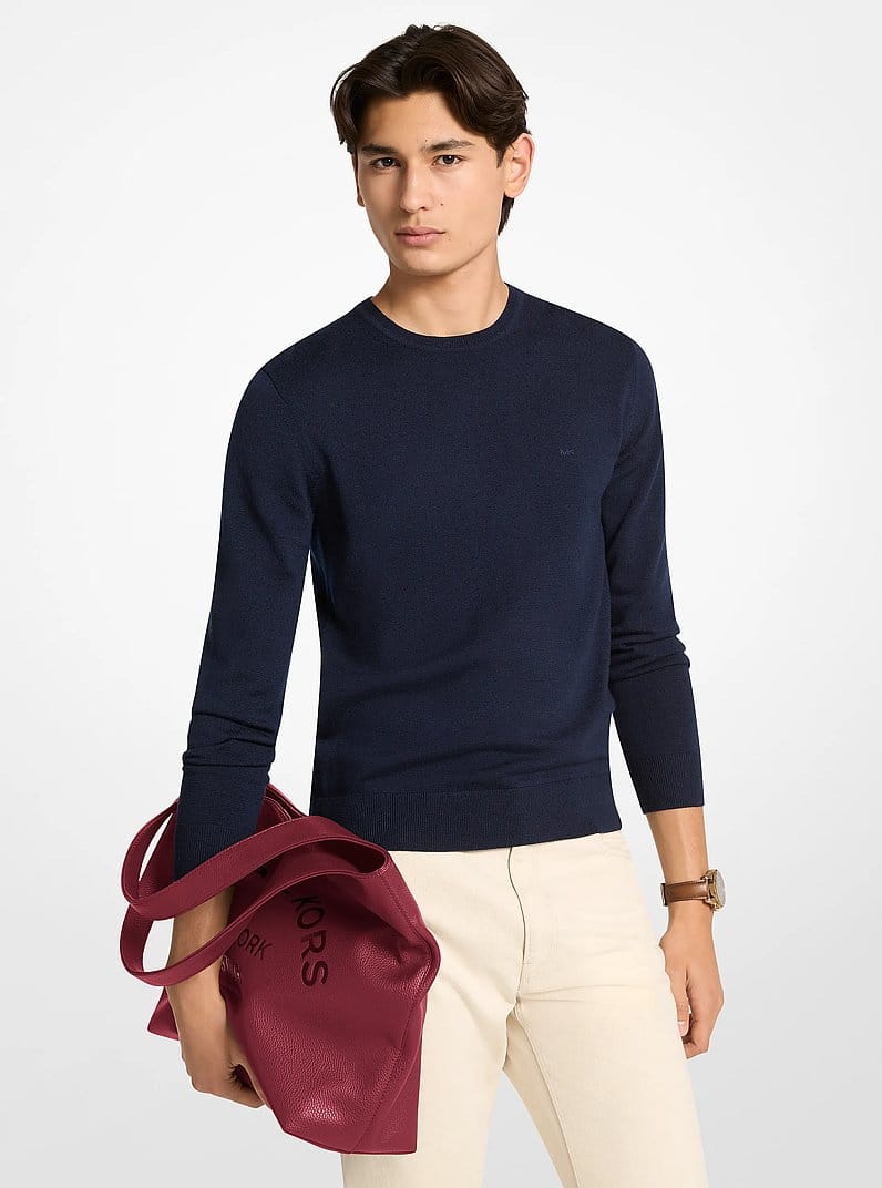Cooper Small Logo Embossed Tote Bag