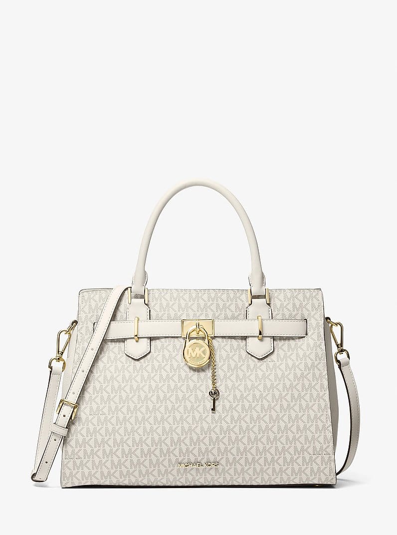 Landon Medium Logo Satchel