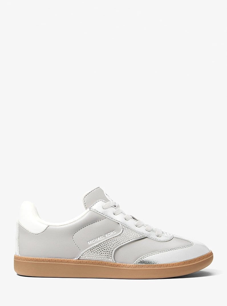 Benny Embellished Metallic Sneaker