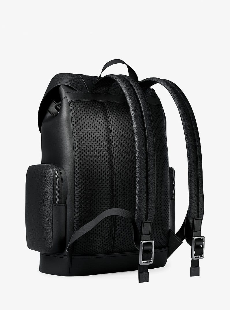 Cooper Pebbled Leather Backpack