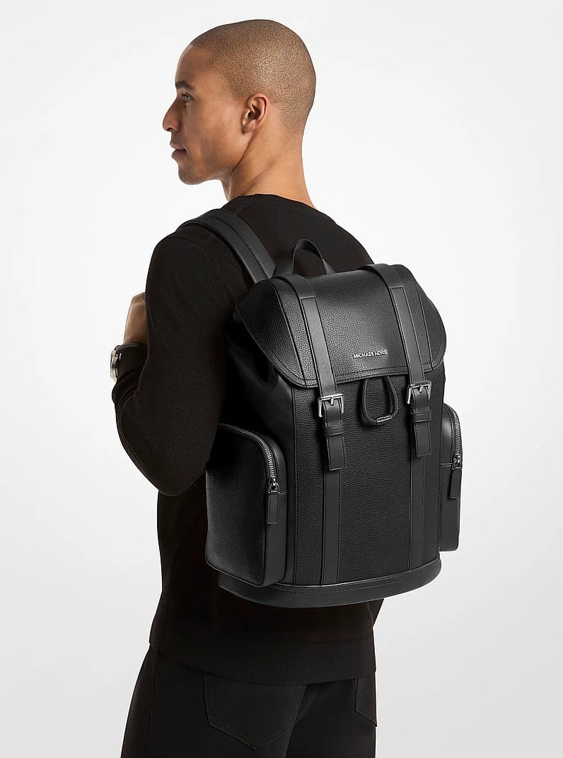 Cooper Pebbled Leather Backpack